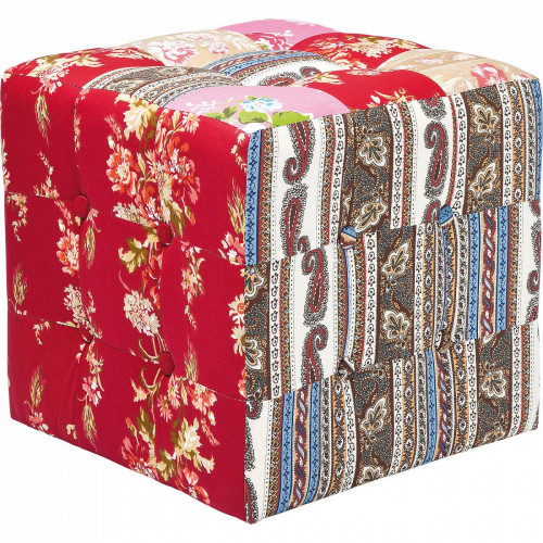 пуф patchwork красный в Мурманске