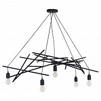 дизайнерская подвесная люстра spot light glenn 9222504 черная в Мурманске
