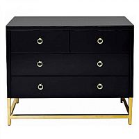 комод classic black черный, золото в Мурманске