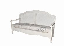 французкая лавочка mobilier de maison серо-белая в Мурманске