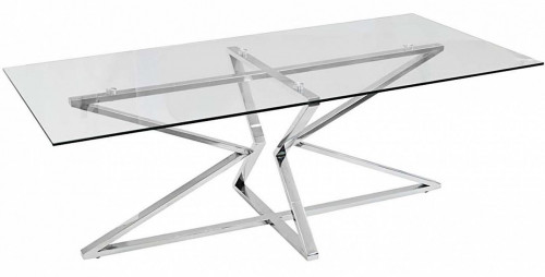 стол журнальный cubic silver хром в Мурманске