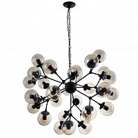 подвесная люстра crystal lux medea sp30 коричневая в Мурманске