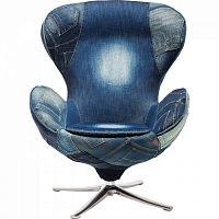 кресло вращающееся jeans синий в Мурманске