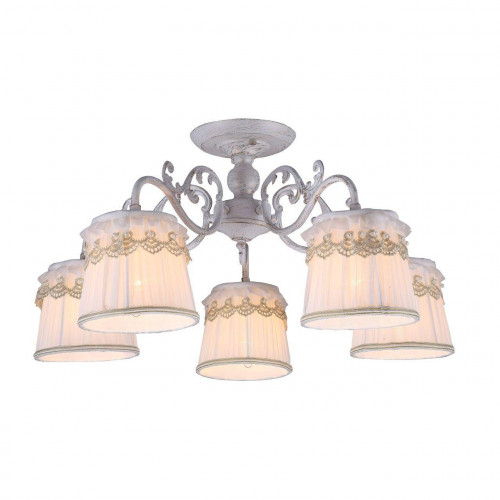 потолочная люстра arte lamp merletto a5709pl-5wg в Мурманске