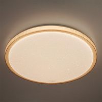 потолочный светодиодный светильник eurosvet sandy 40015/1 led кофе в Мурманске