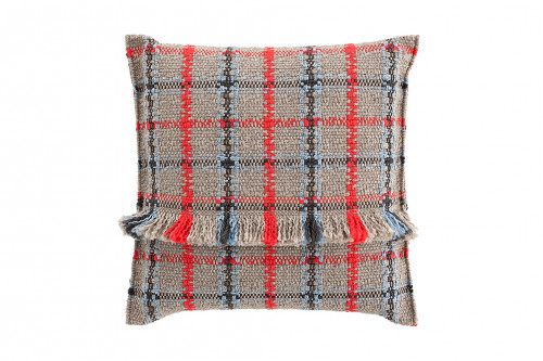 подушка большая gan tartan blue от gan в Мурманске