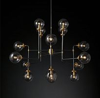 люстра bistro 16 черная, бронза в Мурманске