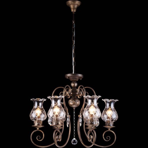 подвесная люстра arte lamp palermo a2053lm-6br в Мурманске