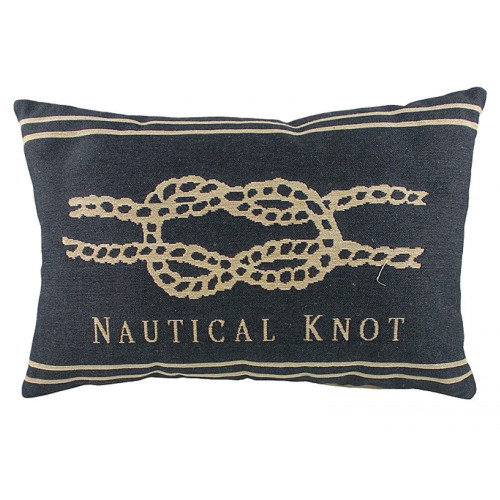 подушка с морским узлом nautical knot denim в Мурманске