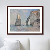 картина: the rock needle and the porte d'aval, 1885г. в Мурманске