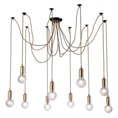 подвесная люстра arte lamp 70 a8040sp-10sg в Мурманске