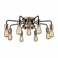 потолочная люстра arte lamp a6001pl-9bk в Мурманске