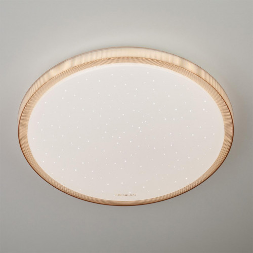 потолочный светодиодный светильник eurosvet sandy 40014/1 led кофе в Мурманске