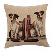 подушка с джек-рассел терьерами bookends jack russell в Мурманске