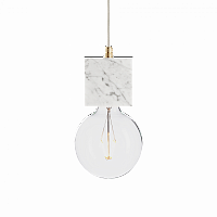 подвесной светильник marmor veldi bianco brass в Мурманске