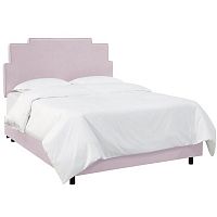 кровать двуспальная 160х200 розовая paxton lilac linen в Мурманске