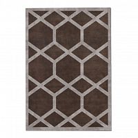 ковер ashton cocoa 150x220 коричневый в Мурманске