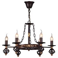 подвесная люстра arte lamp cartwheel a4550lm-6ck в Мурманске