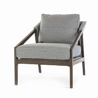 кресло earl chair серое в Мурманске