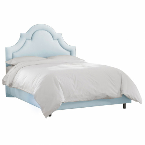 кровать двуспальная 180х200 голубая kennedy french blue в Мурманске