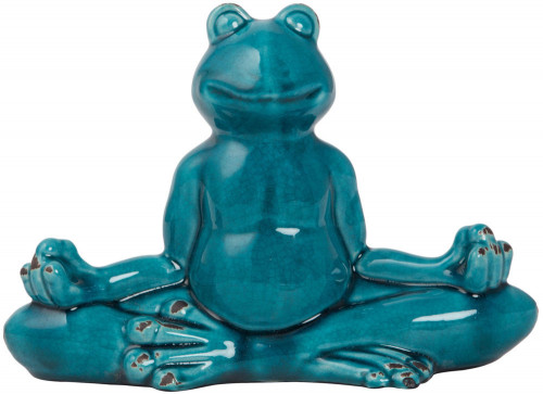 декор frog blue meditation в Мурманске