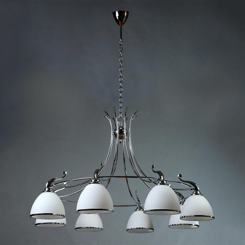 подвесная люстра brizzi ma02401ca/008 chrome в Мурманске