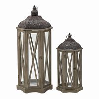 набор фонарей austin 2 шт. коричневого цвета в Мурманске