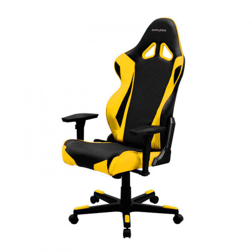 кресло геймерское dxracer racing re0 черно-желтое в Мурманске