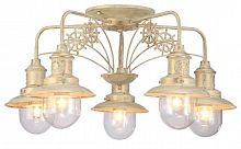 потолочная люстра arte lamp sailor a4524pl-5wg в Мурманске