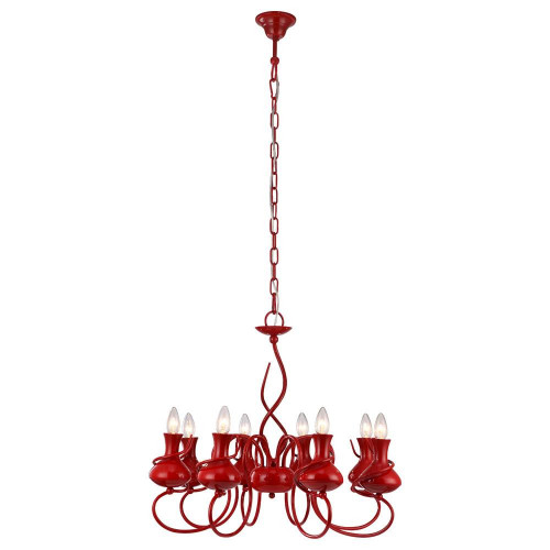 подвесная люстра arte lamp vaso a6819lm-8rd в Мурманске