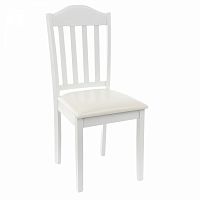 стул деревянный midea white в Мурманске