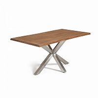 стол arya 180x100 st.steel matt, античный дуб c790m90 от la forma (ex julia grup) в Мурманске
