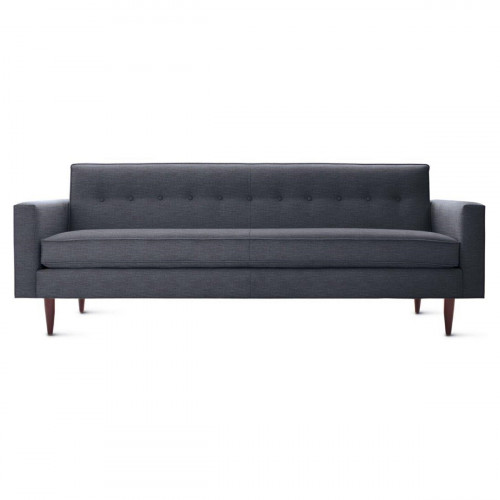 диван bantam sofa большой прямой пепельно-серый в Мурманске