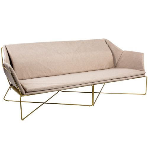 диван «морендо» прямой бежевый в Мурманске