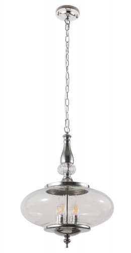 подвесной светильник crystal lux miel sp4 chrome в Мурманске