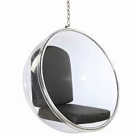 кресло bubble chair черное в Мурманске