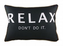 подушка с надписью relax в Мурманске