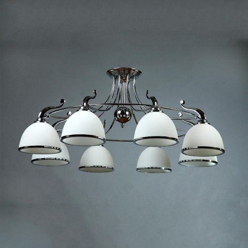 потолочная люстра brizzi almeria ma02401cb/008 chrome в Мурманске