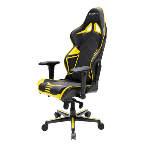 кресло геймерское dxracer racing rv131 черно-желтое в Мурманске