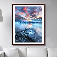 картина iceland coast 100х78,5 см в Мурманске
