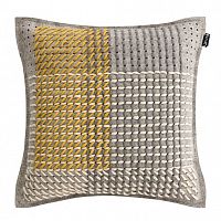 подушка квадатная canevas geo grey от gan в Мурманске