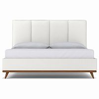 кровать двуспальная 160х200 белая carter snowfall в Мурманске