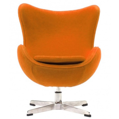 детское кресло egg chair оранжевое в Мурманске