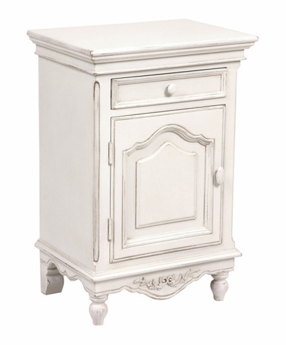тумбочка прикроватная марсель закрытая молочно-белая в Мурманске