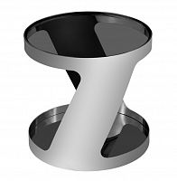 столик журнальный height black silver хром в Мурманске