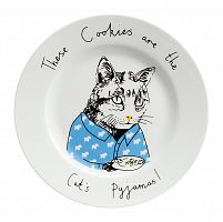 тарелка these cookies are the cat's pyjamas в Мурманске