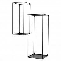 набор подсвечников настенный черный deco от eichholtz, 76/60 см, 2 штуки в Мурманске