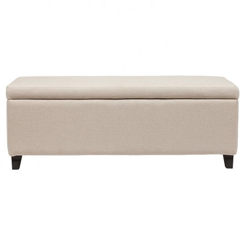 оттоманка dean upholstered storag бежевая в Мурманске