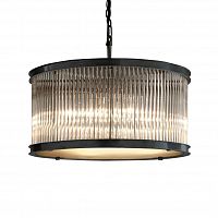люстра essex crystal 65 черное основание, прозрачное стекло в Мурманске