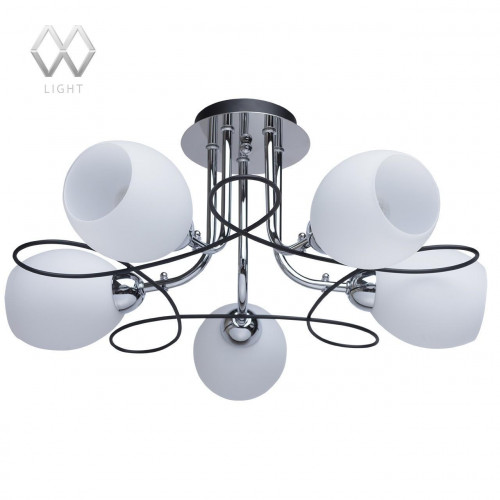 потолочная люстра mw-light альфа 324013405 белая в Мурманске